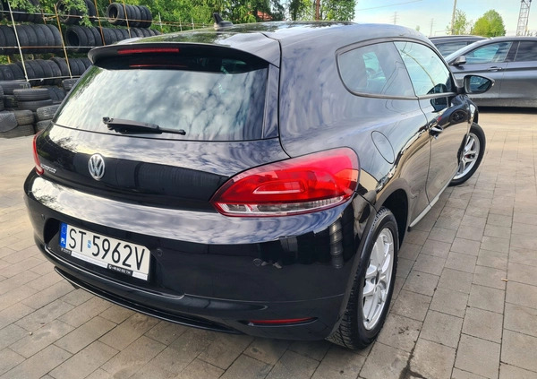 Volkswagen Scirocco cena 34998 przebieg: 200000, rok produkcji 2012 z Karczew małe 704